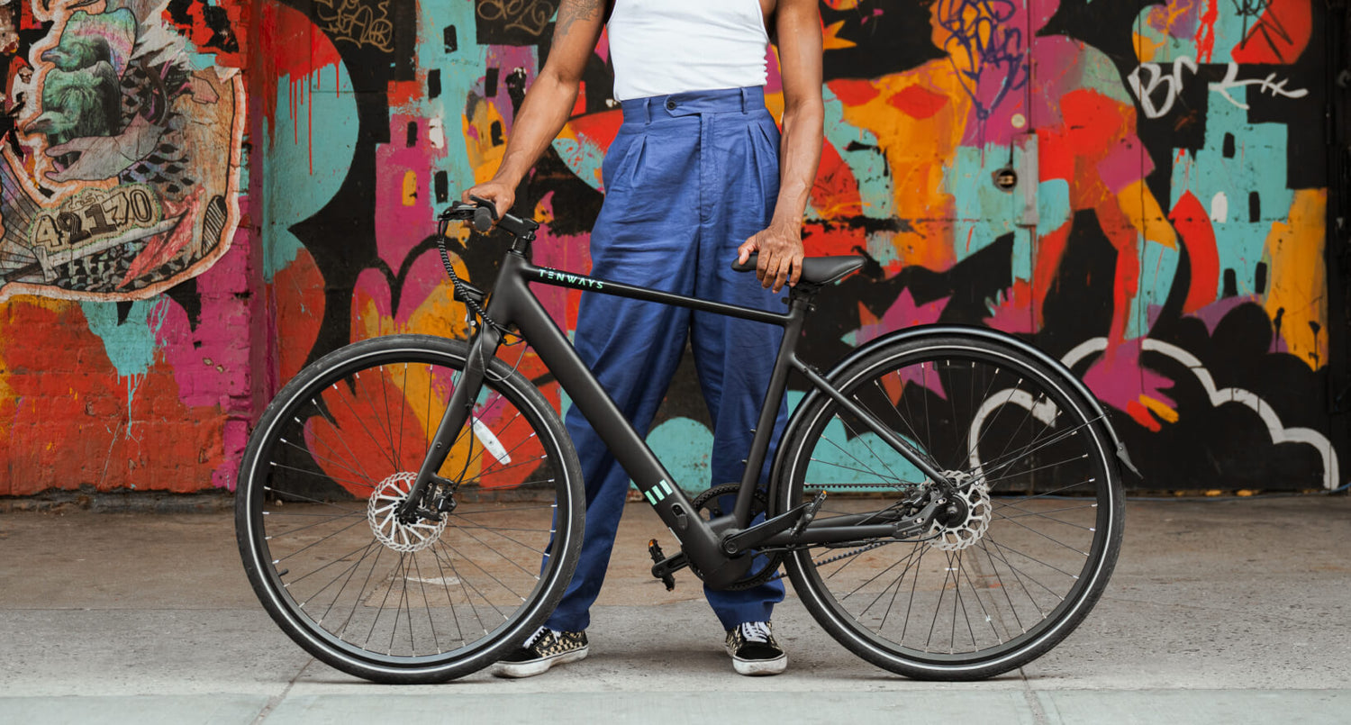 leichtes e bike mit riemenantrieb